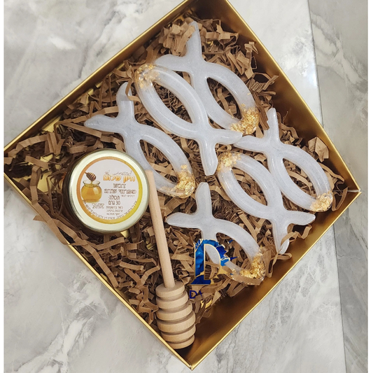 חבקי מפיות בצורת דג מהדורה מוגבלת לחגי תשרי